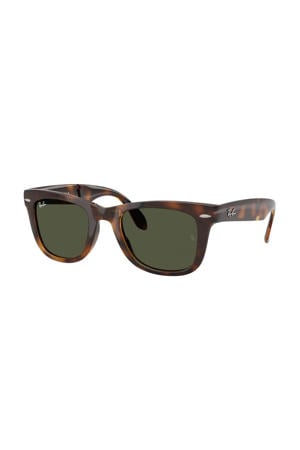 zonnebril met tortoise print 0RB4105 bruin