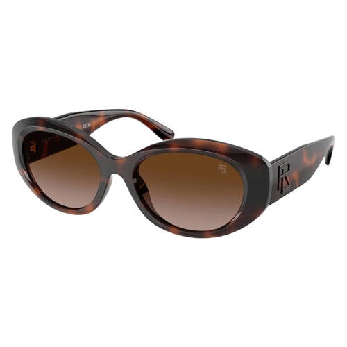 Ralph Lauren zonnebril met tortoise print 0RL8232U bruin afbeelding