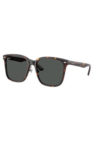zonnebril met tortoise print 0RB2206D bruin