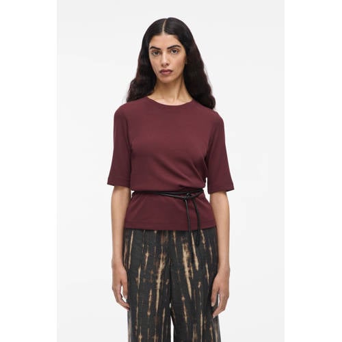 ROUGE EDIT top donkerrood afbeelding