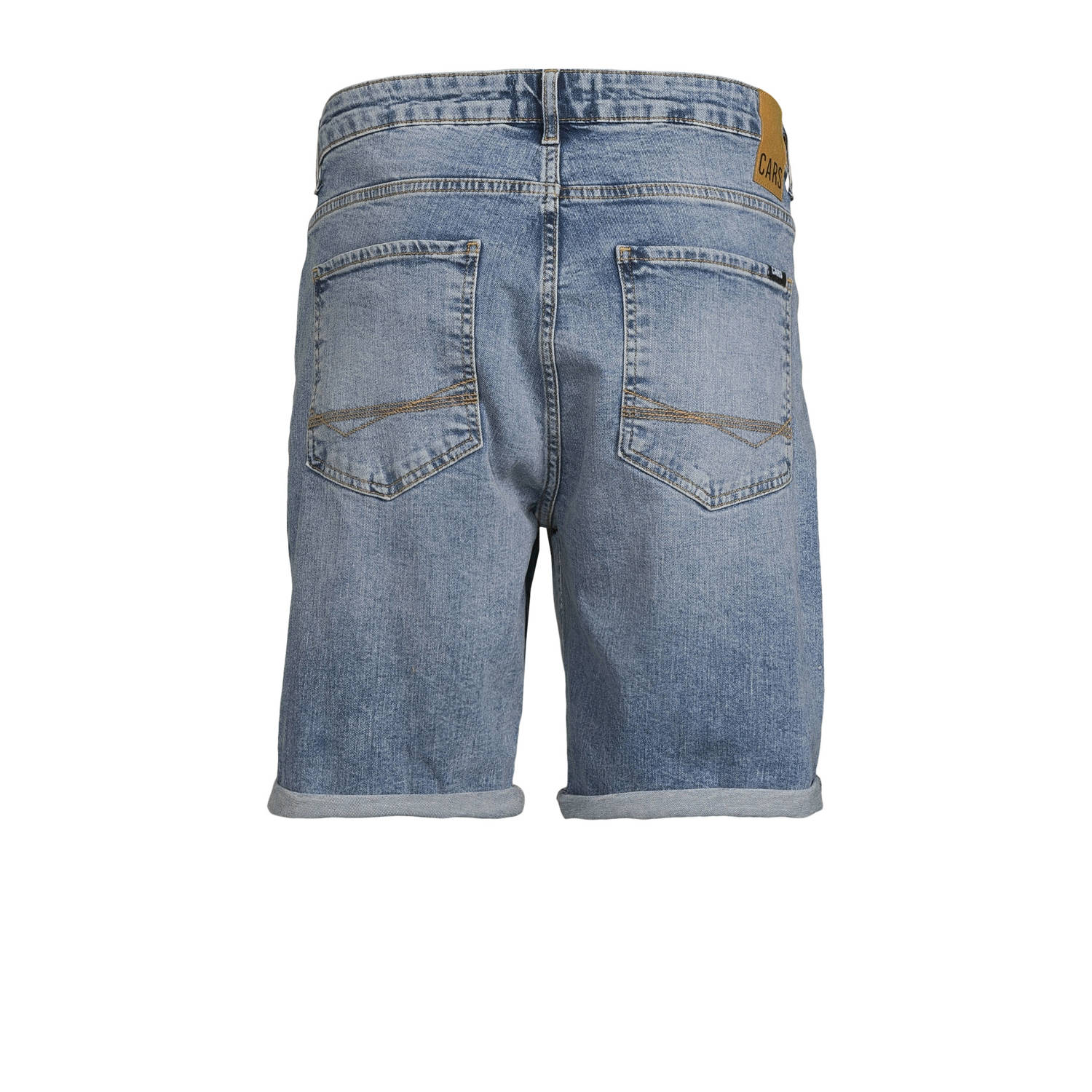 Cars slim denim short stone used
