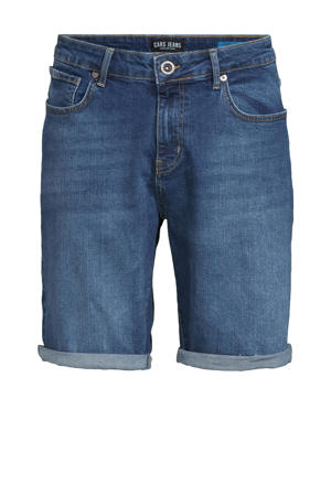 slim denim short dark used