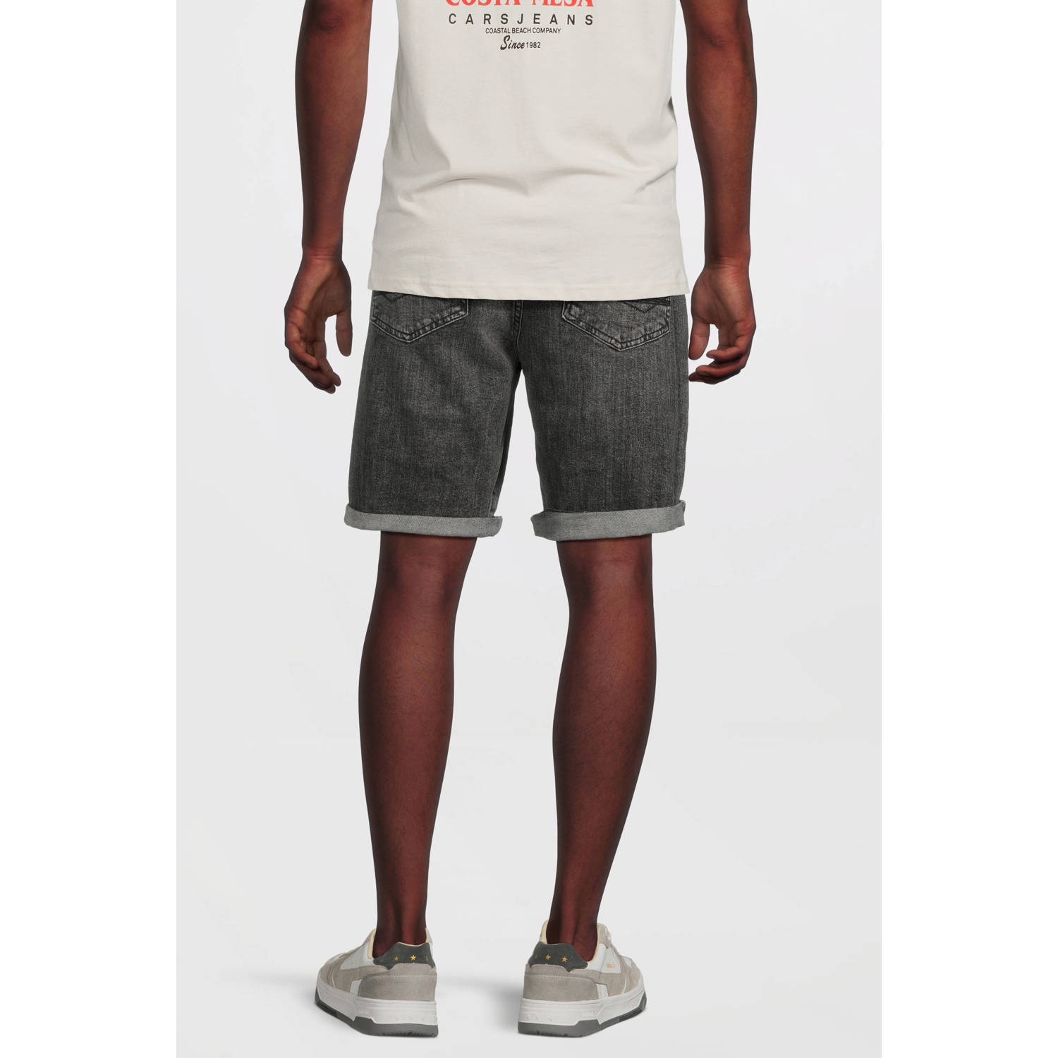 Cars slim denim short black used