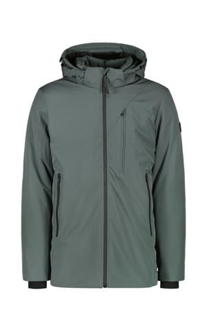 winterjas groen