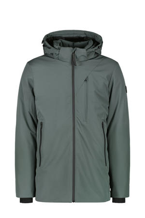winterjas groen