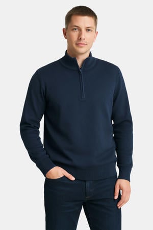 gebreide trui donkerblauw