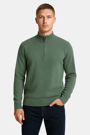 gebreide trui groen