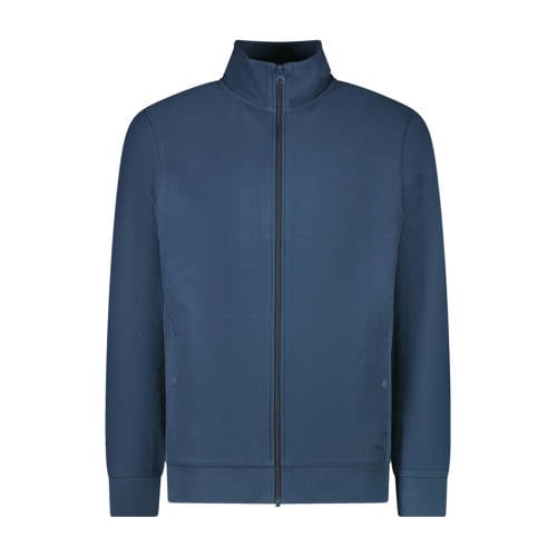 Cars sweatvest met textuur blauw afbeelding