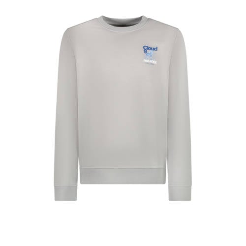 Cars sweater met backprint grijs afbeelding