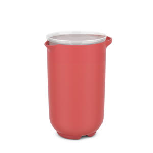 Chef it mixbeker 1000 ml (met deksel)