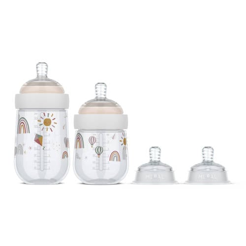 Mepal Mio starterset babyflessen (165 ml + 240 ml + 2 x flesspeen medium) afbeelding