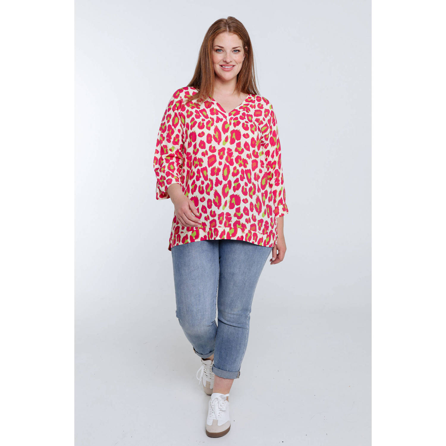 Paprika blousetop rood