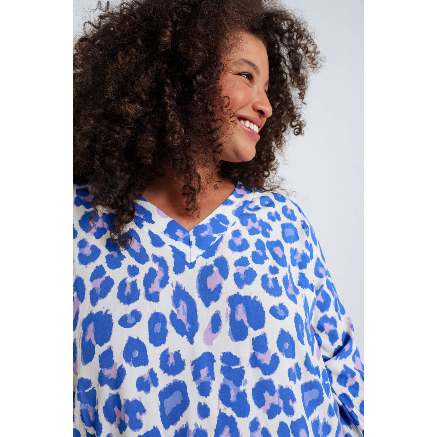 Paprika blousetop blauw