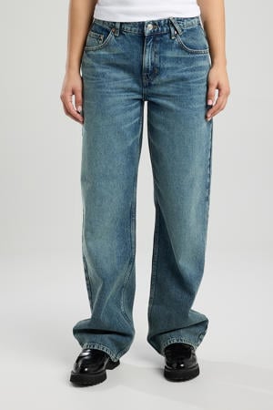 low waist wide leg jeans