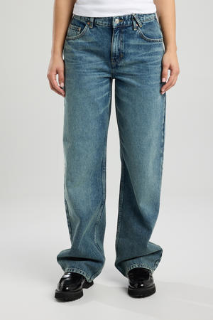 low waist wide leg jeans
