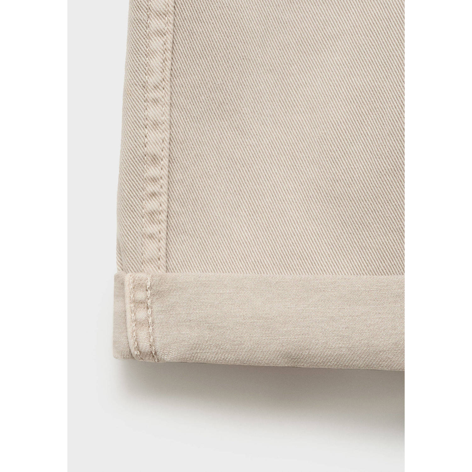 Mango Man slim bermuda short beige