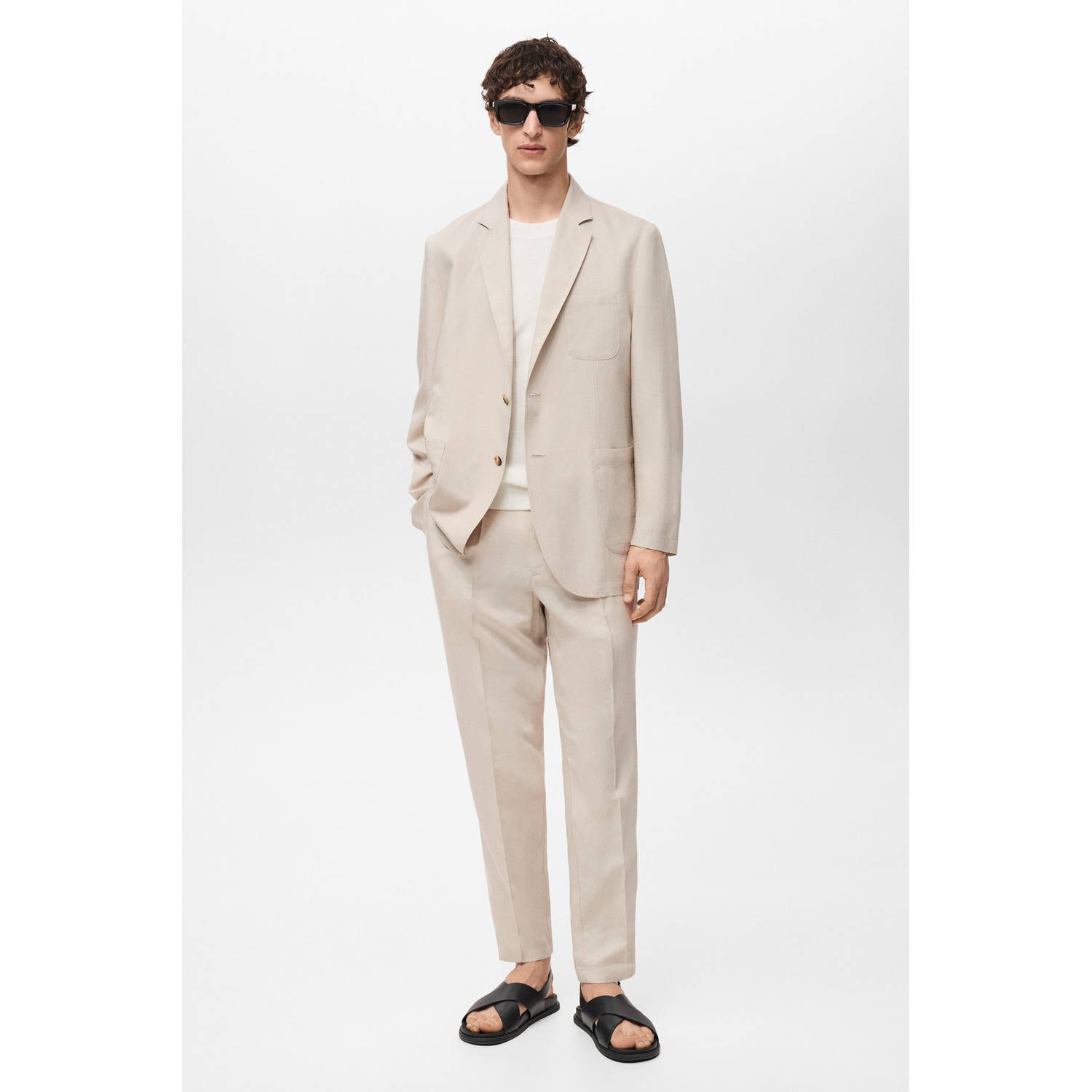 Mango Man colbert beige