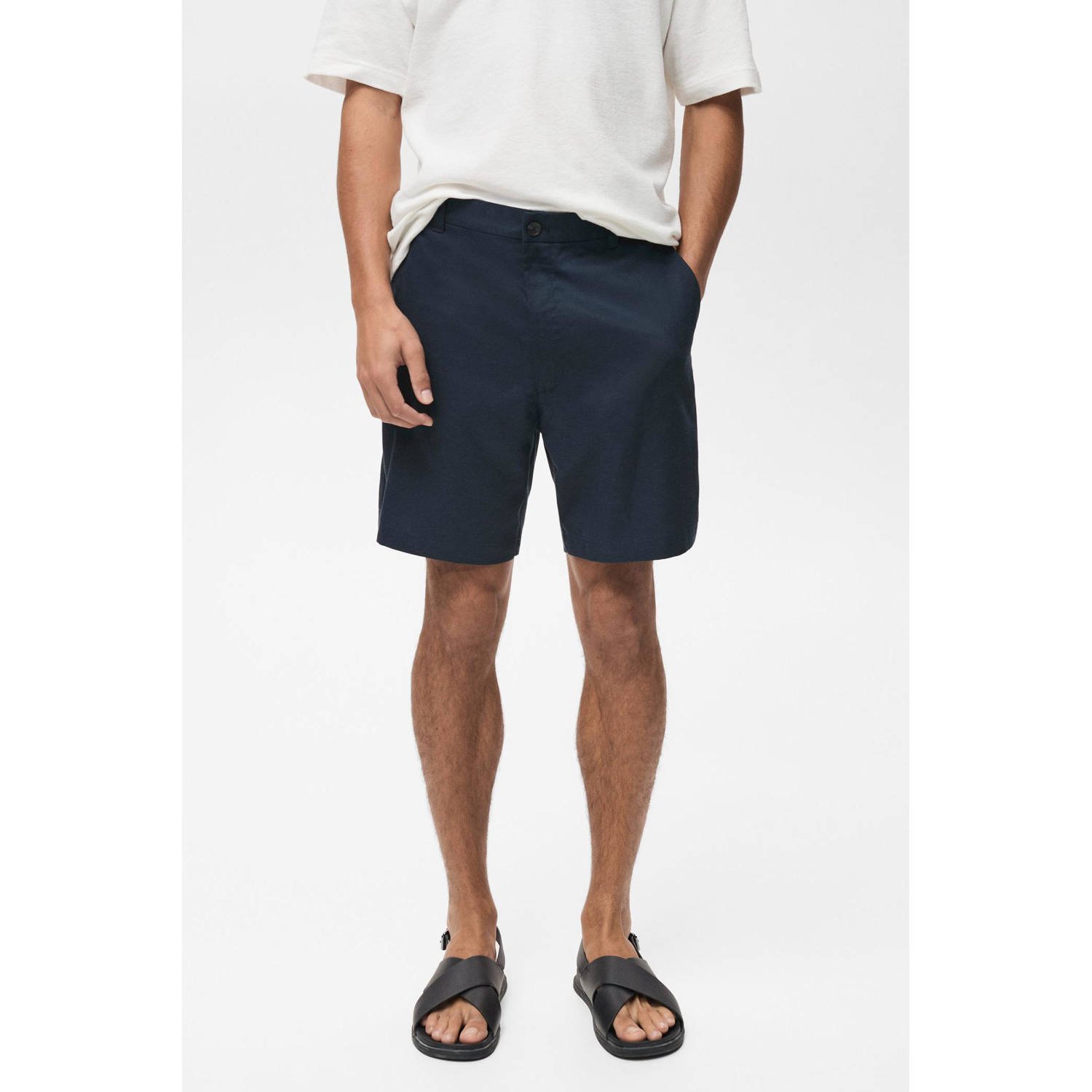 Mango Man slim bermuda short marine