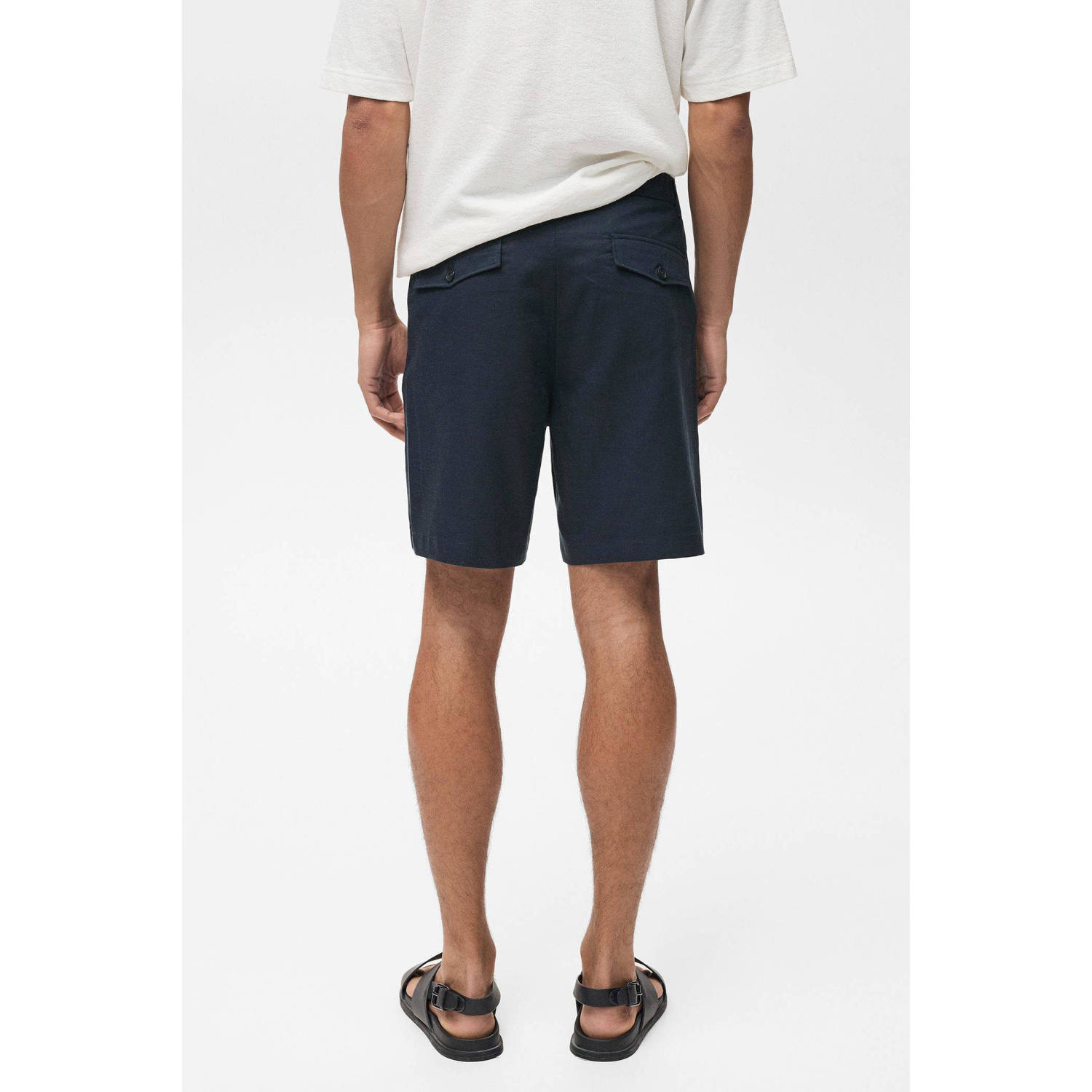 Mango Man slim bermuda short marine
