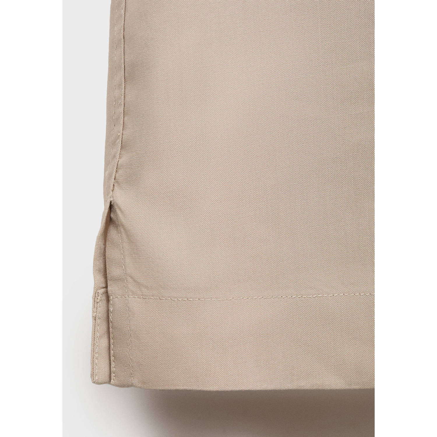 Mango Man casual overhemd beige