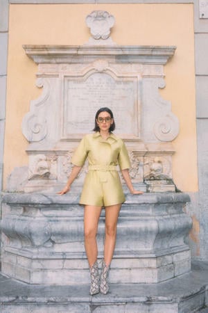 playsuit groen