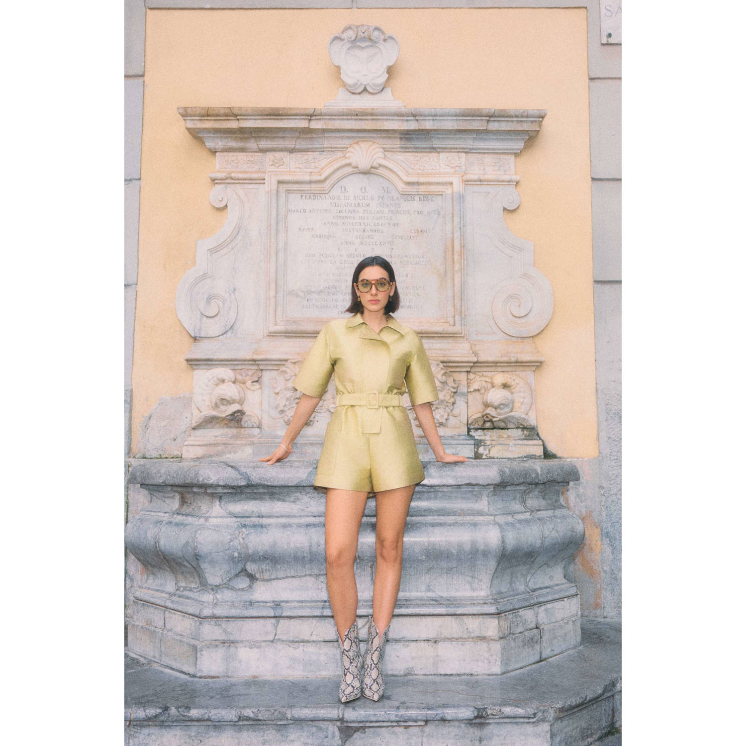 JOSH V playsuit groen