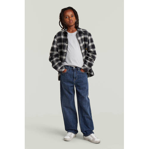 G-STAR high waist straight leg jeans blauw afbeelding