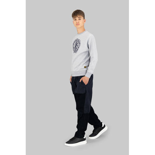 G-STAR loose casual broek donkerblauw afbeelding