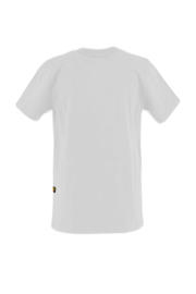 thumbnail: Witte jongens G-STAR T-shirt van katoen met effen, korte mouwen en ronde hals