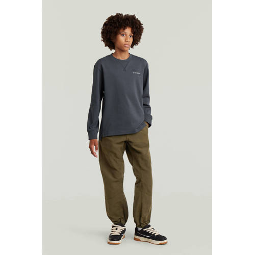 G-STAR longsleeve grijsblauw afbeelding