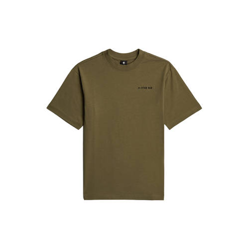 G-STAR T-shirt groen afbeelding
