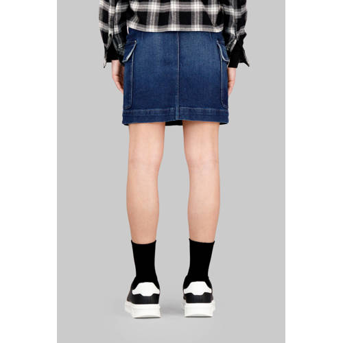 G-STAR denim spijkerrok medium blue denim afbeelding