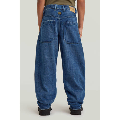 G-STAR high waist loose fit jeans medium blue denim afbeelding