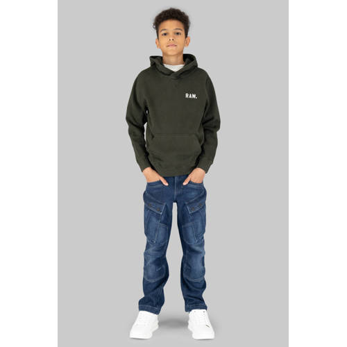 G-STAR hoodie donkergroen afbeelding