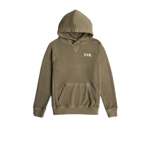 G-STAR hoodie groen afbeelding