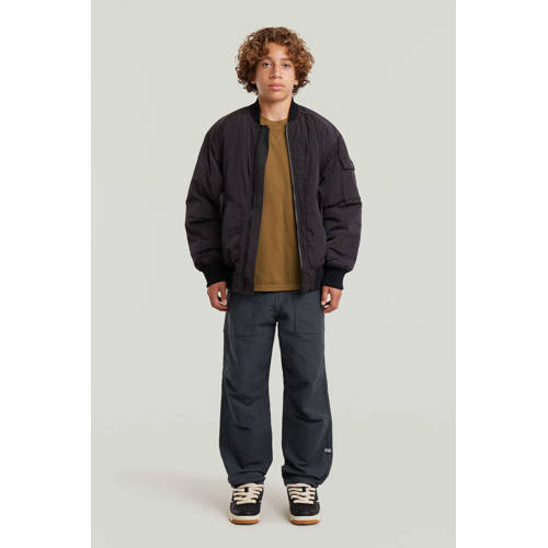 G-STAR tapered casual broek blauw afbeelding