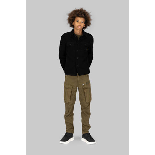 G-STAR corduroy overhemd zwart afbeelding