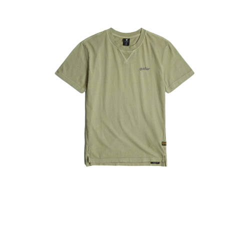 G-STAR T-shirt groen afbeelding