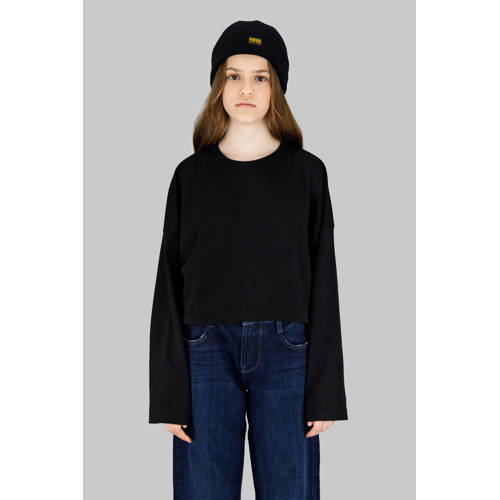 G-STAR longsleeve zwart afbeelding