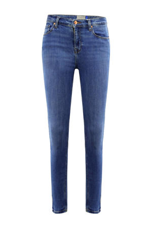 skinny jeans dark blue denim