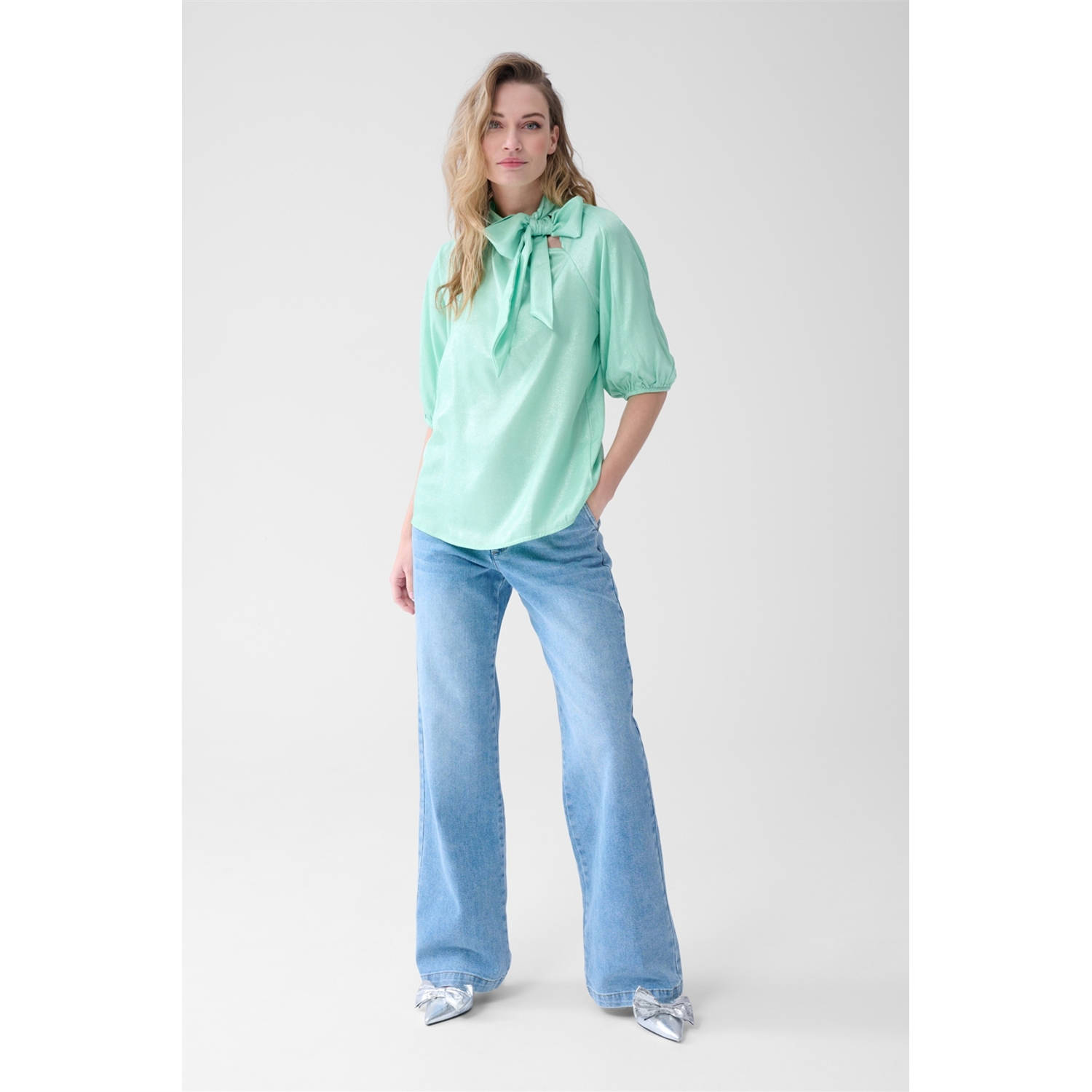 Shoeby top lichtgroen