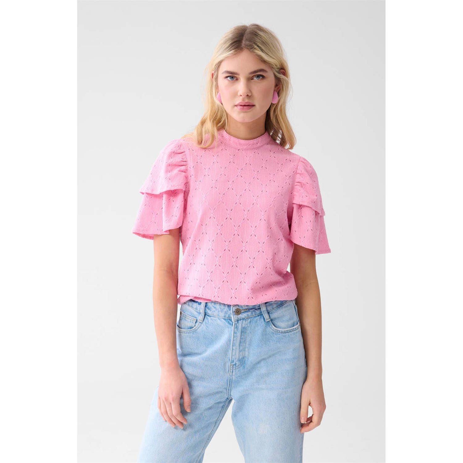 Shoeby top roze