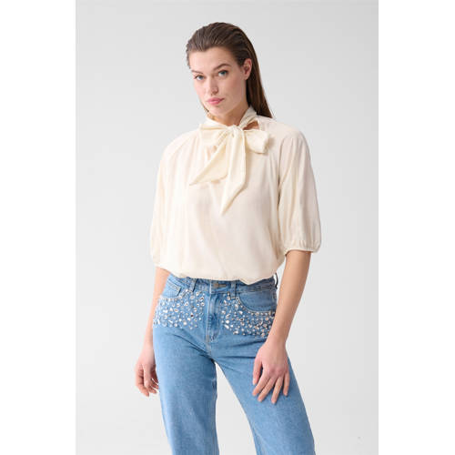 Shoeby top ecru afbeelding