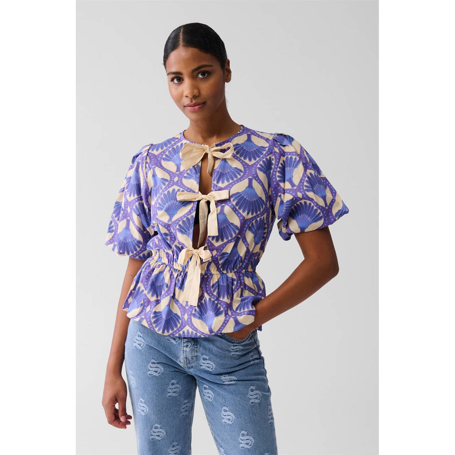 Shoeby top paars