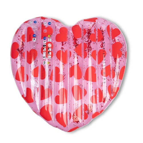 Swim Essentials Luchtbed Hartvorm Hartjesprint afbeelding