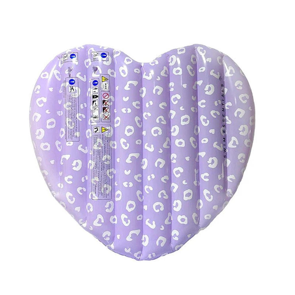 Swim Essentials Luchtbed Hartvorm Panterprint