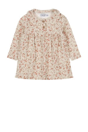korte jurk beige