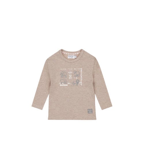 Dirkje longsleeve beige gebreid afbeelding