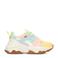 POSH by Poelman chunky sneakers lichtgeel/blauw/roze