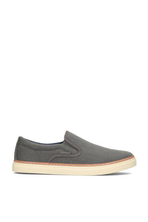 Jay slip-on donkergrijs
